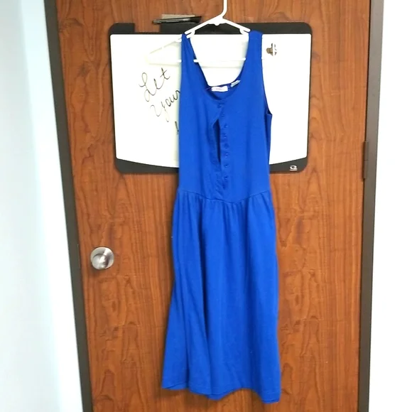 blue dress for baby girl 90s TANK MINI DRESS